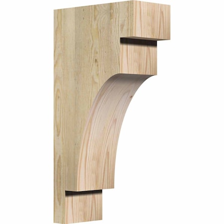 Ekena Millwork Mediterranean Rough Sawn Corbel, Douglas Fir, 6"W x 12"D x 24"H COR06X12X24MED00RDF